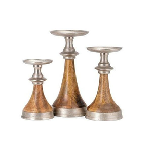 Portavelas Decorativo de Madera de Diseño Clásico y Artístico, de Primera Calidad, para Bodas y Fiestas - Product Image 6