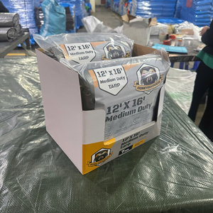 Lona de PE plateada de alta calidad, resistente, duradera, de gran capacidad, impermeable, con colores y tamaños personalizables. - Product Image 1