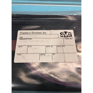 Régulateur de tension SVG Thermco 600404-01, ensemble, PC - Équipements et pièces semi-conducteurs d'occasion de renommée mondiale chez - Product Image 1