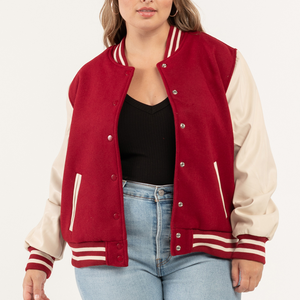 Chaqueta de Béisbol de Manga Larga con Estampado Primaveral, Chaqueta Corta Informal y Sexy para Mujer, Chaqueta Varsity 2026 - Product Image 2
