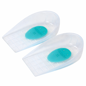 Coussinets de talon en gel de silicone |   Support de voûte plantaire absorbant les chocs, coussin doux pour soulager la douleur au pied |   Semelles Confort Quotidien pour Hommes et Femmes - Product Image 1