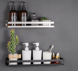 OEM ODM 304 Stainless Steel <b>Corner</b> Wall Mounted <b>Storage</b> Rack Space Saving Bathroom Kitchen Organizer Shelf Custom Size - Product Image 4