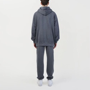 Men Tracksuit <b>Set</b> Casual Sportswear Jogger Pants Hooded Sweatshirt Lightweight Design Fashion Men Tracksuit - Product Image 5