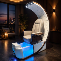 Fauteuil de pédicure électrique, chaise de salon de manucure, chaise de spa pour les pieds, station de pédicure pour salon de beauté, mobilier de vente en gros