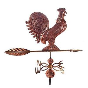 Indicador de dirección del viento Iron Bird con acabado en polvo, moderno, de lujo, tradicional, adorno de jardín para exteriores, independiente. - Product Image 3