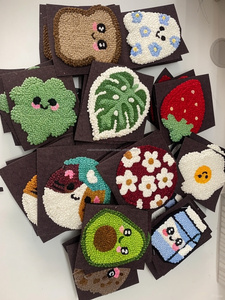 รถไฟเหาะขนสัตว์งานแฮนด์เมดมีหน้ายิ้มน่ารักเข็มเจาะออกแบบได้เองของขวัญให้ความอบอุ่นสำหรับบ้าน - Product Image 4