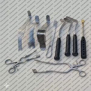 Juego de Retractores para Cirugía de Hombro Tipo Bell Hawkins Premium de 11 Piezas, Juego de Retractores para Artroplastia, Instrumentos Quirúrgicos Ortopédicos con Certificación CE - Product Image 2