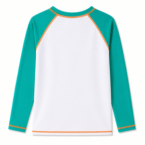 Maillot de bain à manches longues pour filles, confortable, séchage rapide, protection UV UPF50+, écologique, respirant - Product Image 2