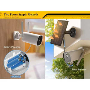 Wholesale 3MP Network Security <b>Camera</b> BC12 <b>Wire</b>-Free Battery-powered Design - Product Image 5