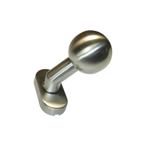 Bouton de porte rond en acier inoxydable moderne ressort ovale poignée de fenêtre en fer rose hôtel bureau maison chambre entrée élégant n'importe quel espace - Product Image 1