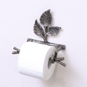 Stylish Iron Toilet Paper Holder Wall Mounted Tissue <b>Roll</b> Storage <b>Rack</b> For Modern Bathroom Interior Decoration - Product Image 4