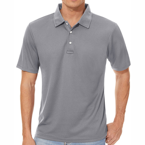 Polyester/coton, anti-rides, tricoté, séchage rapide, noir, coupe classique pour chemises - Product Image 2