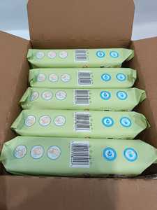 Lingettes pour bébé écologiques, extra douces, non tissées, 48 lingettes par paquet (10 paquets) - Product Image 2