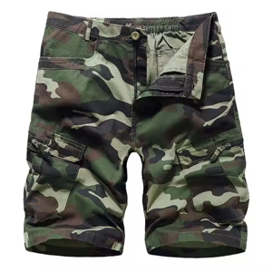 Custom Embroidery Logo Men Solid Canvas Cotton Drawstring <b>Shorts</b> Knitted <b>Joggers</b> Cargo Puff Printing Summer Casual Sport - Product Image 5
