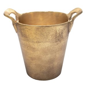 Antique Silver Trophy Ice Bucket Vintage Metal <b>Wine</b> Chiller with Coordinate Engraving Rustic Pedestal Champagne Bucket - Product Image 5