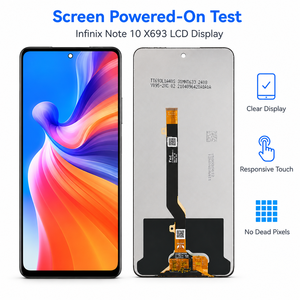 Pantalla Táctil LCD Original para Teléfono Celular, Digitalizador de Pantalla TFT de 6.6 Pulgadas, Repuesto para Infinix Hot 9 X655, 1 Año de Garantía, Calidad Superior - Product Image 4
