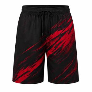Shorts Homme Personnalisés à Devant Uni, Dernière Tendance, Vente en Gros, Tenue Décontractée, Légers, Fermeture à Cordon, Respirants, en Polyester - Product Image 1