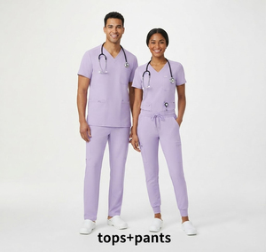 Nursing <b>Scrub</b> <b>Set</b> for Women Hospital Uniform Medical <b>Scrub</b> <b>Set</b> Wholesale Surgical <b>Scrub</b> Suit - Product Image 6