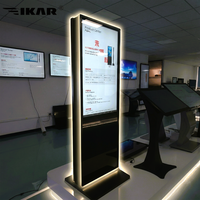 Pantalla Comercial Publicitaria Vertical de 32, 43, 49, 55 y 65 Pulgadas, Sin Función Táctil, para Exhibición de Vídeos en Tiendas Minoristas