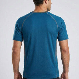 Camiseta deportiva para hombre de secado rápido para entrenamiento en el gimnasio, correr, deportes y actividades al aire libre. - Product Image 4