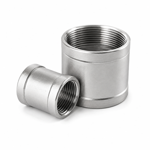 Acoplamientos Roscados Hembra de Metal 2023, Accesorios Forjados de Acero Inoxidable 416 SCH40 de 1/2-4 Pulgadas ASTM ANSI B16.11 para Soldadura - Product Image 1