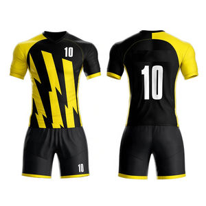 Uniforme de Fútbol Ligero y Transpirable, Top Ventas, 100% Poliéster, Colores y Logotipo Personalizables, Ropa Deportiva Cómoda - Product Image 5