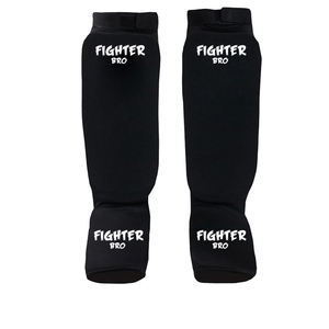 Protector de Espinilla Elástico para Boxeo y Karate FIGHTER BRO, con Acolchado de EVA, Diseño Personalizado, Protección para Entrenamiento - Product Image 1