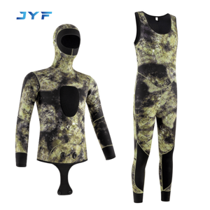 Traje de <span class=keywords><strong>Buceo</strong></span> JYF de Alta Calidad al por Mayor, Más Cómodo, <span class=keywords><strong>Equipo</strong></span> de <span class=keywords><strong>Buceo</strong></span> de 3MM 5MM para Hombre, Traje de Neopreno para Pesca Submarina - Product Image 2