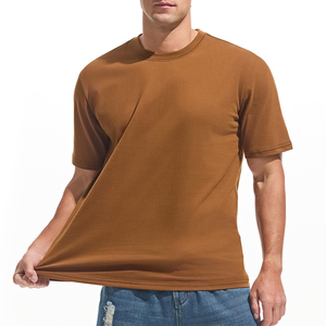 High Quality <b>100</b>% <b>Polyester</b> Men's T-<b>Shirts</b> Regular Fit Custom Designer Blank Print Luxury Casual Eco-Friendly Knitted Wholesale - Product Image 4