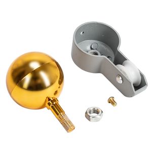 Kit Bandiera Americana da 25 Piedi con Asta, Stampa su Poliestere e Seta, Corda Sezionale per Decorazioni Esterne Stile Solenne - Product Image 5
