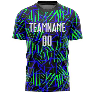 เสื้อฟุตบอลแบบยูนิเซ็กซ์สั่งทำพิเศษ ปี 2026 ฤดูกาลใหม่ พิมพ์ลายด้วยความร้อน เสื้อฟุตบอลคุณภาพพรีเมียม คอกลม ผลิตจากโพลีเอสเตอร์ 100% - Product Image 1