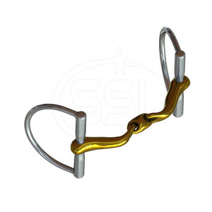 Bridon D en acier inoxydable de haute qualité pour l'entraînement quotidien des chevaux, haute performance, couleurs et tailles personnalisables pour les sports équestres et l'équitation - Product Image 4