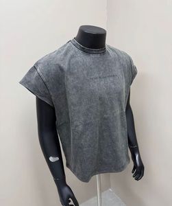 เสื้อยืดแขนสั้นผู้ชายใหม่ ผ้าฝ้ายออร์แกนิค 100% 240 GSM เป็นมิตรกับสิ่งแวดล้อม คุณภาพแบบ Acid Wash ทรงปกติ - Product Image 5
