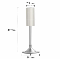 Mini clous ronds pour plafond, outils de décoration intégrés, clous en acier pour pistolet à clous avec tête plate et tiges lisses