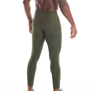 Custom High Quality <b>Men</b> Elastic Waist <b>Men's</b> Quick Dry Compression Yoga Fitness Workout <b>Base</b> <b>Layer</b> Sports Legging Tights for Sale - Product Image 6