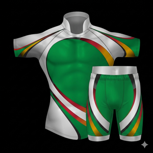 Ensembles d'uniformes de rugby personnalisés 2026, derniers modèles, confortables, respirants, grandes tailles, imprimés par transfert thermique, avec logo frontal, séchage rapide, vente en gros - Product Image 5