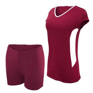 ชุดฟุตบอลหญิงคุณภาพสูงราคาประหยัด ผลิตจากโพลีเอสเตอร์ 100% สำหรับชุดกีฬา - Product Image 1