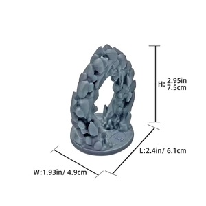 Puertas de Calabozos DND Sin Pintar de 28mm/32mm, Terreno de <span class=keywords><strong>Mesa</strong></span> de Fantasía, Miniatura Impresa en 3D para D&D, <span class=keywords><strong>Pathfinder</strong></span>, Accesorios de Juegos de Guerra - Product Image 4