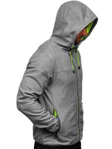 <b>Men's</b> Fur Trimmed Sheep <b>Leather</b> Winter <b>Jacket</b> Heated Polar Fleece Waterproof Breathable Zipper Plus Size Eco-Friendly - Product Image 3