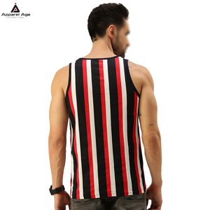 Wholesale Gym Tank Top <b>Men</b> Casual Summer <b>Vest</b> Style Sportswear Lightweight Material Drop Armhole Cut Crew Neck Tank Tops for <b>Men</b> - Product Image 5