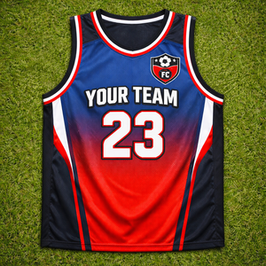 Camiseta de Baloncesto Personalizada para Equipos Escolares, Tallas Grandes, Secado Rápido, Transpirable, 100% Poliéster, Nombre y Número del Jugador Sublimados en la Parte Delantera - Product Image 4