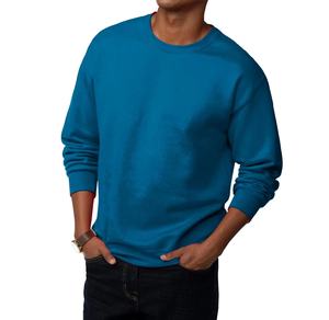 Pull-over d'hiver de la meilleure qualité pour hommes, sweat-shirt à manches longues personnalisé et confortable avec col rond brodé en polaire - Product Image 2
