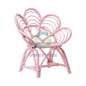Silla de mimbre de ratán para niños Silla de comedor vintage de muebles para niños con tamaño personalizado de alta calidad de Vietnam 2023 - Product Image 4