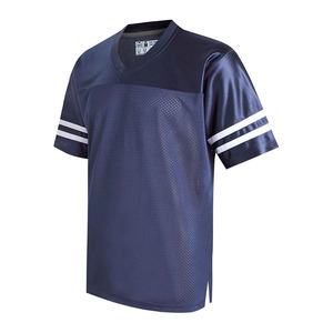 Football Jerseys for Men Unisex Classic Blank Workout Sport Shirts Casual Fitness Outfits - Product Image 1