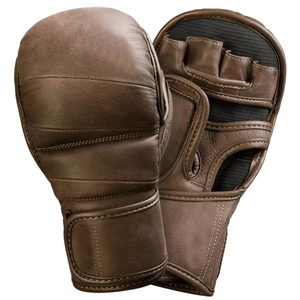 ถุงมือฝึกซ้อม MMA ยี่ห้อ Fine Fitness สำหรับชกมวย ฝึกซ้อม ต่อสู้ พร้อมสายรัดข้อมือ ทนทาน คุณภาพสูง เหมาะสำหรับ UFC - Product Image 1