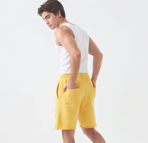 <b>Men</b> Baggy <b>Sweat</b> <b>Shorts</b> Casual 100% Cotton Printing Loose Fit Mid Drawstring Waist Jogger <b>Shorts</b> Oversize Fleece <b>Sweat</b> <b>Shorts</b> <b>Men</b> - Product Image 3