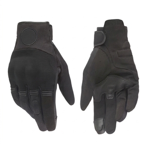 Guantes de Ciclismo de Dedo Completo, Material PU, Transpirables, Antideslizantes, Cierre de Gancho y Bucle, Unisex, para Actividades al Aire Libre - Product Image 1