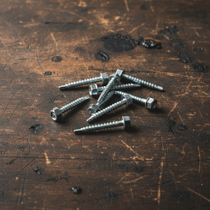 <b>Galvanized</b> Carbon Steel Hex Washer Head Fasteners-Class 4.8 & 6.8 Grade Inch Coarse Thread Self-Tapping <b>Screws</b> - Product Image 5