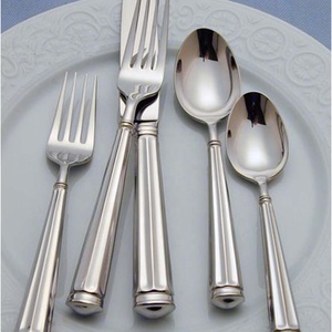 New Manufacturer Wholesale Custom Logo Stainless Steel Portugal Flatware Set Stainless Steel Spoon <b>Knife</b> <b>Fork</b> Gift Cutlery - Product Image 2