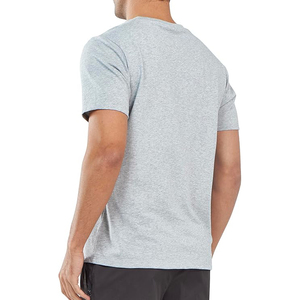 เสื้อยืดสีเขียวมะกอกแขนสั้นทรงปกติ ปี 2026 ผ้าฝ้ายเจอร์ซีย์ถัก 100% คอกลม ดีไซน์เรียบง่าย สีพื้น - Product Image 5